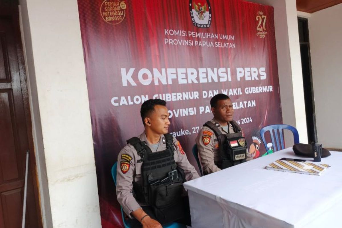 Pengamanan KPU Papua Selatan ditingkatkan jelang penetapan cagub-cawagub