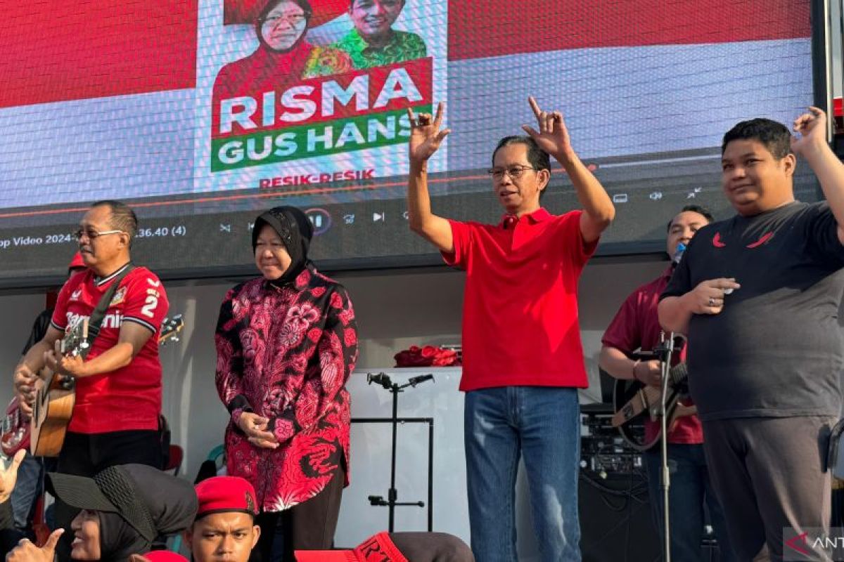 PDI-P Surabaya panaskan mesin politik lewat senam Sicita