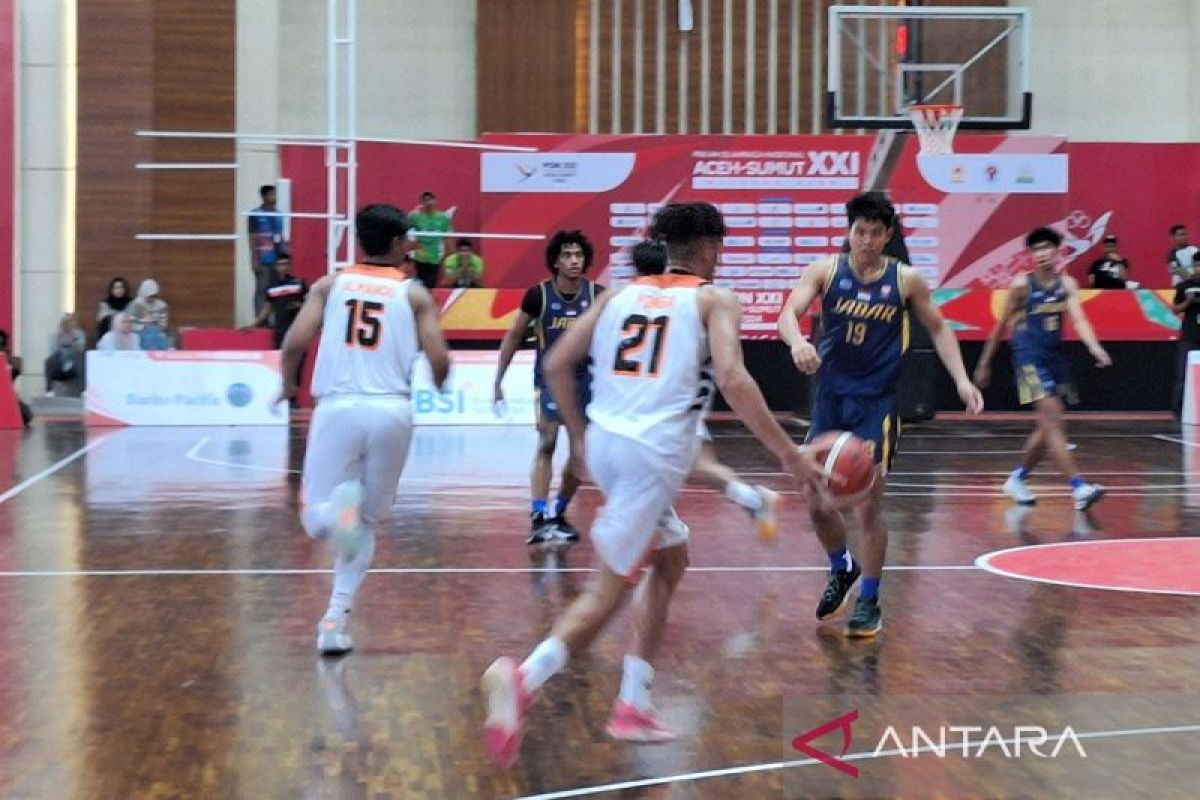 Jadwal final basket PON 2024 : Jakarta vs Jatim ciptakan final identik