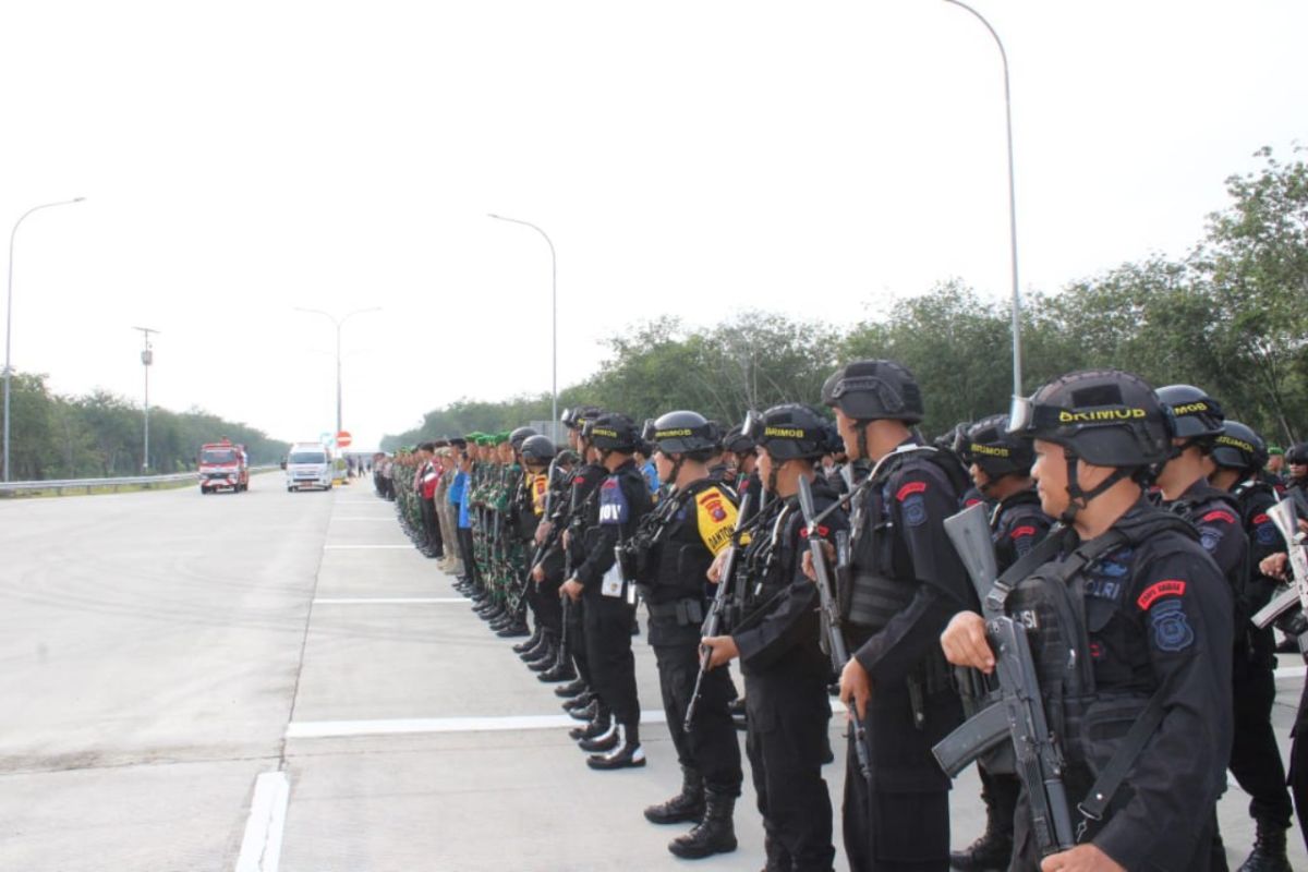 Presiden RI resmikan Tol Sinaksak, begini kesiapan pasukan pengamanan