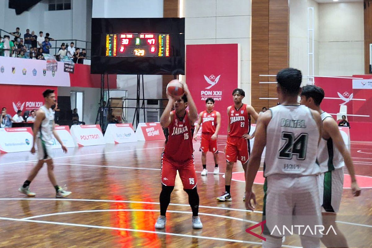 Basket - Tim putra Jakarta sudahi perlawanan Jatim 86-59