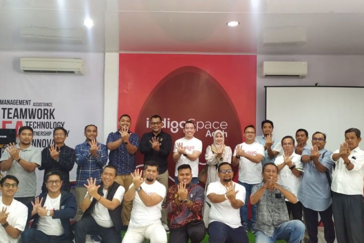 Perkuat digitalisasi, Telkom resmikan IndigoSpace sebagai rumah startup Aceh