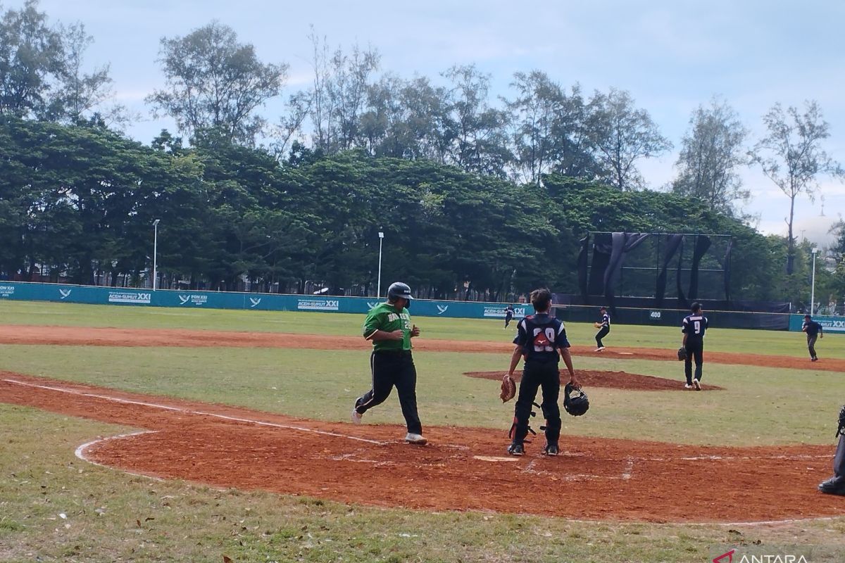 Bisbol - Banten kalahkan Sumut 22-0 pada penyisihan PON XXI Aceh