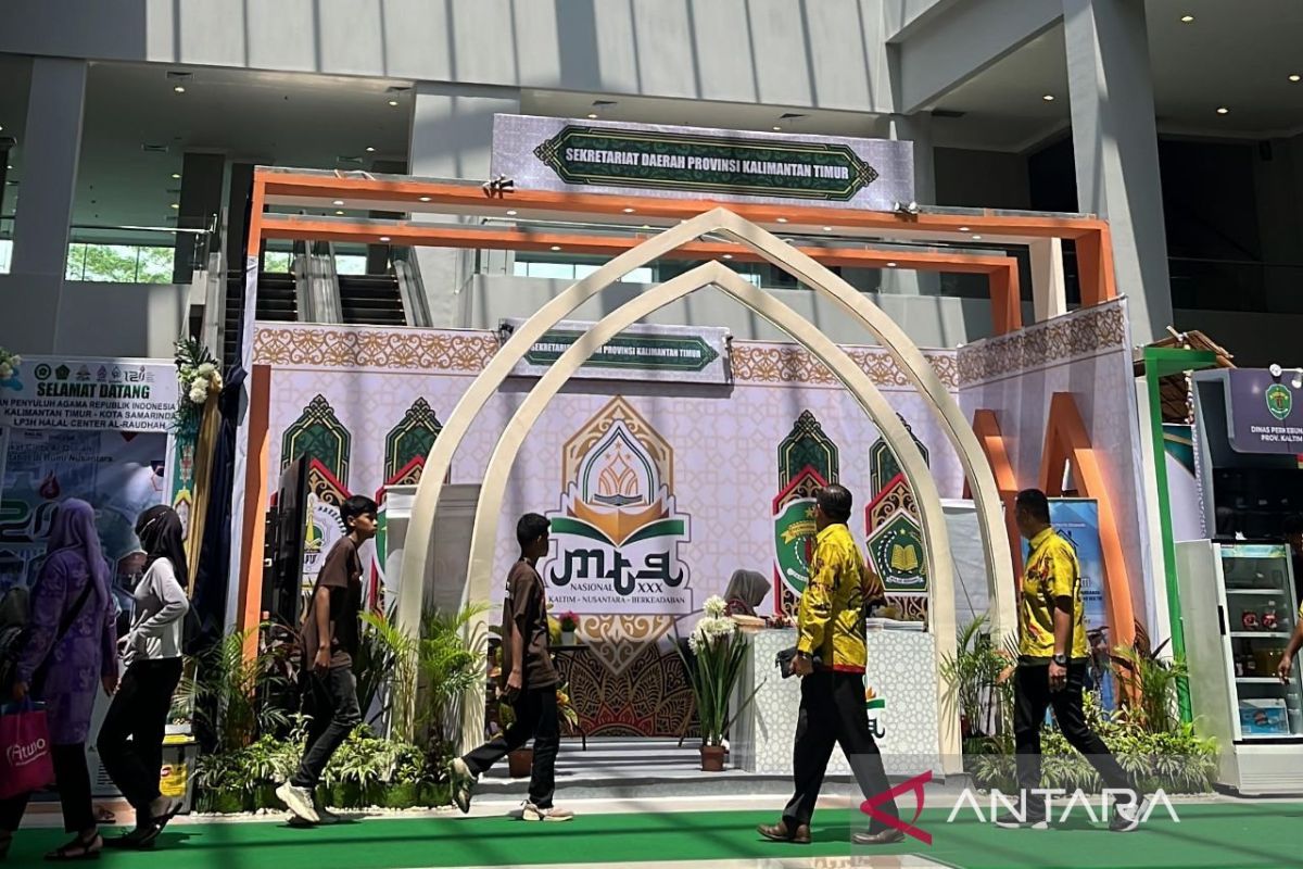 Expo MTQN pamerkan ratusan produk makanan hingga kaligrafi internasional