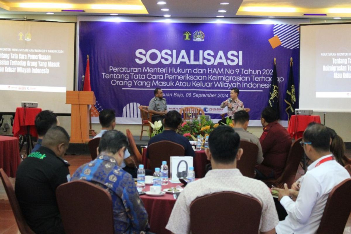 Imigrasi Labuan Bajo sosialisasikan Permenkumham 9 tahun 2024