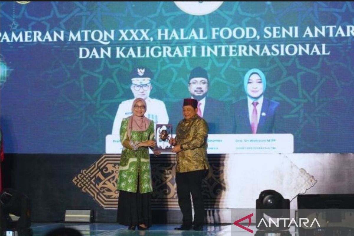 Pameran kaligrafi dan halal food  lengkapi perhelatan MTQN