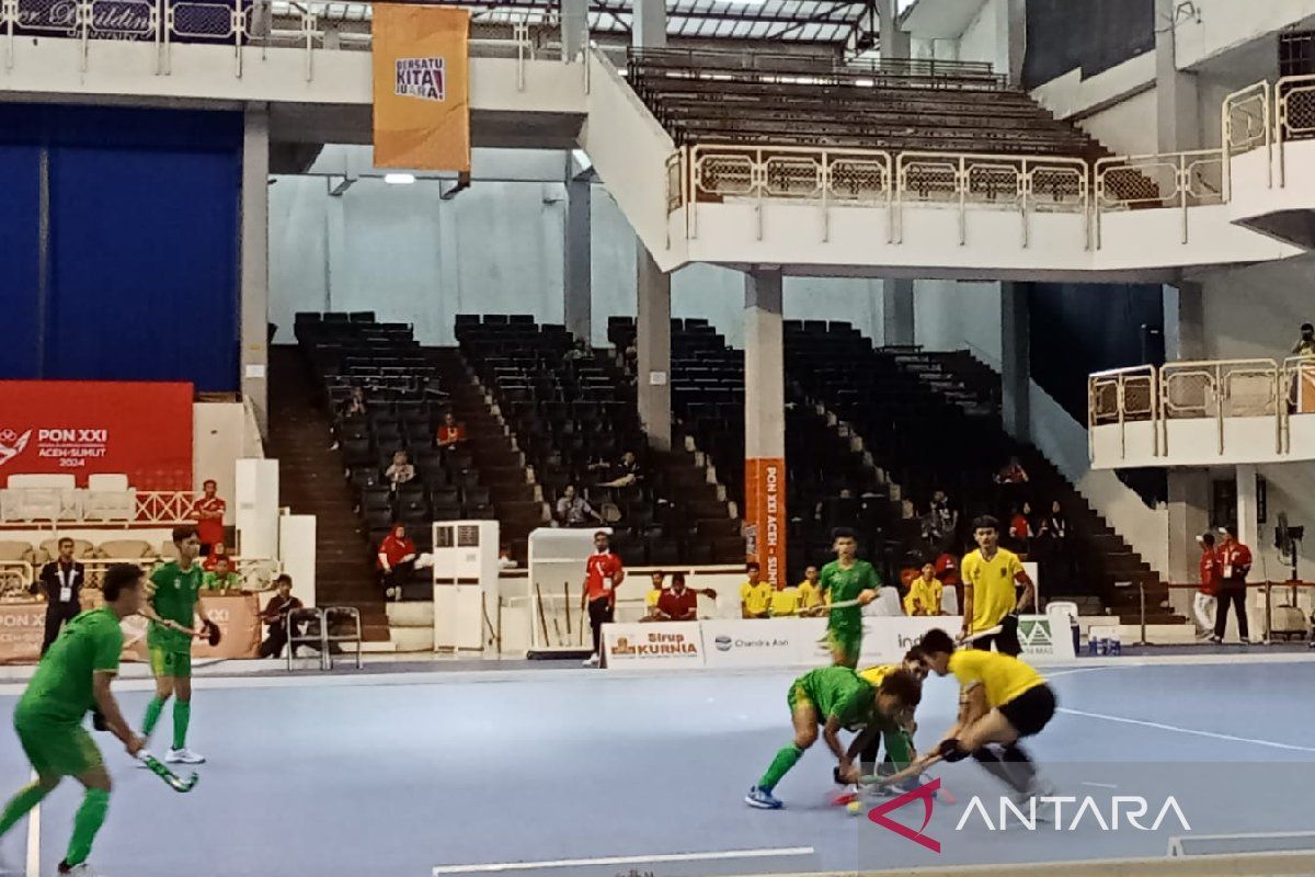 PON : Hoki indoor putra tuan rumah Sumut telan kekalahan lawan Jatim  2-6