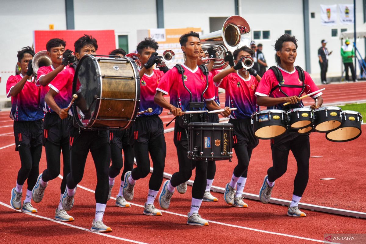 PDBI sebut latihan drum band berdampak positif pada kepribadian atlet