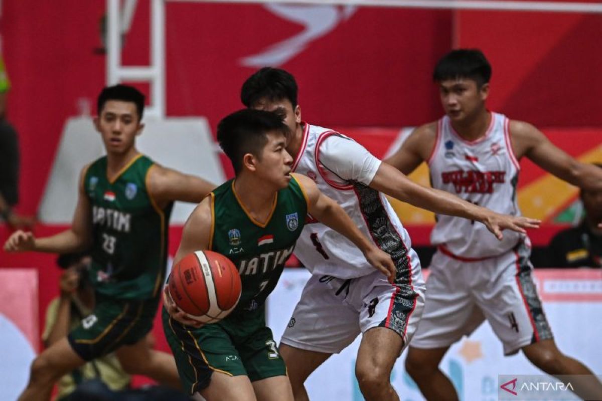 Jadwal final basket PON 2024 : Jakarta vs Jatim ciptakan final identik