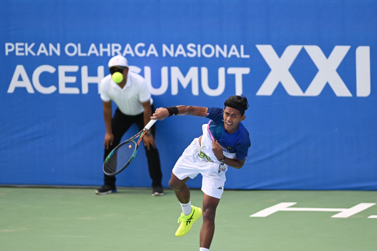 Tenis - Aceh-Jabar dominasi hari pertama babak penyisihan beregu PON