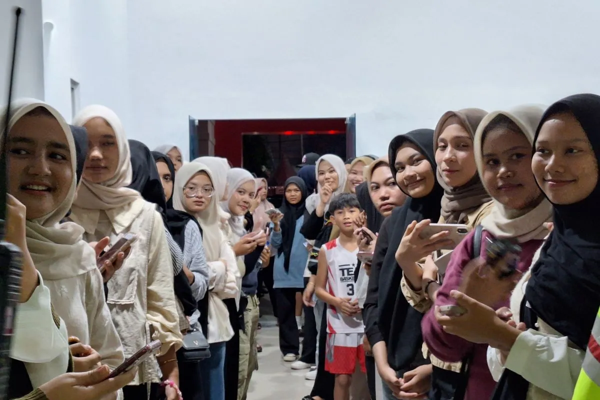Berburu foto "pebasket primadona" di PON Aceh-Sumut