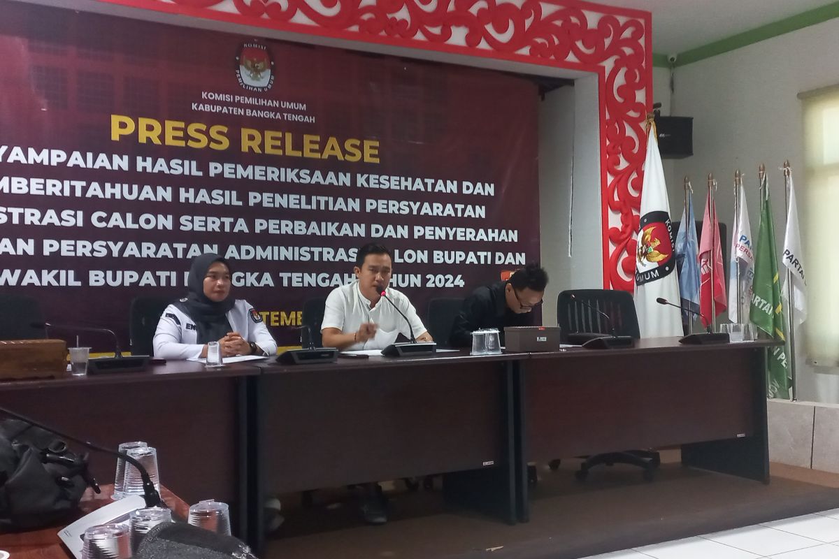 Bakal calon Pilkada Bangka Tengah layak secara kesehatan