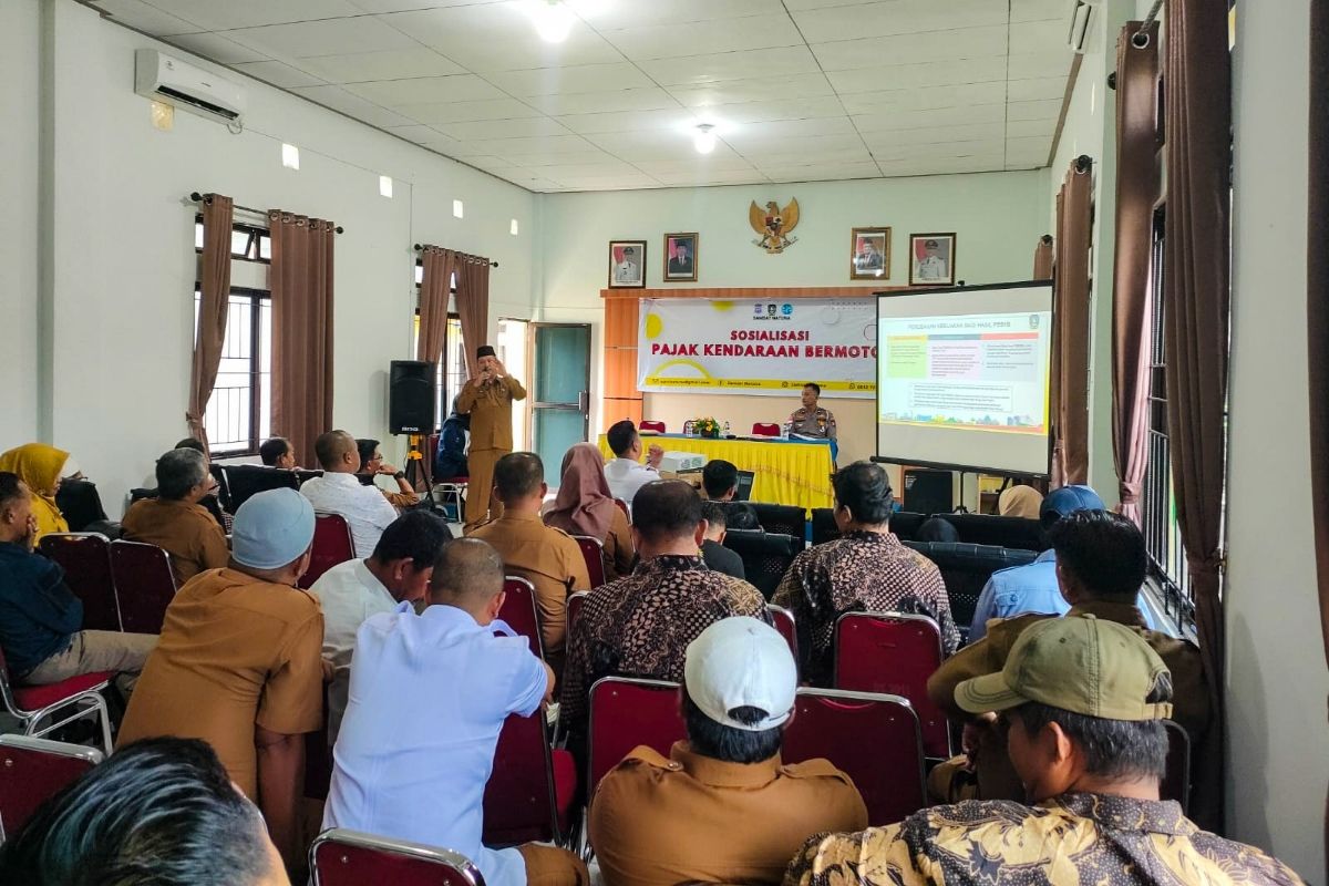 Samsat Natuna sosialisasi pajak kendaraan bermotor ke warga
