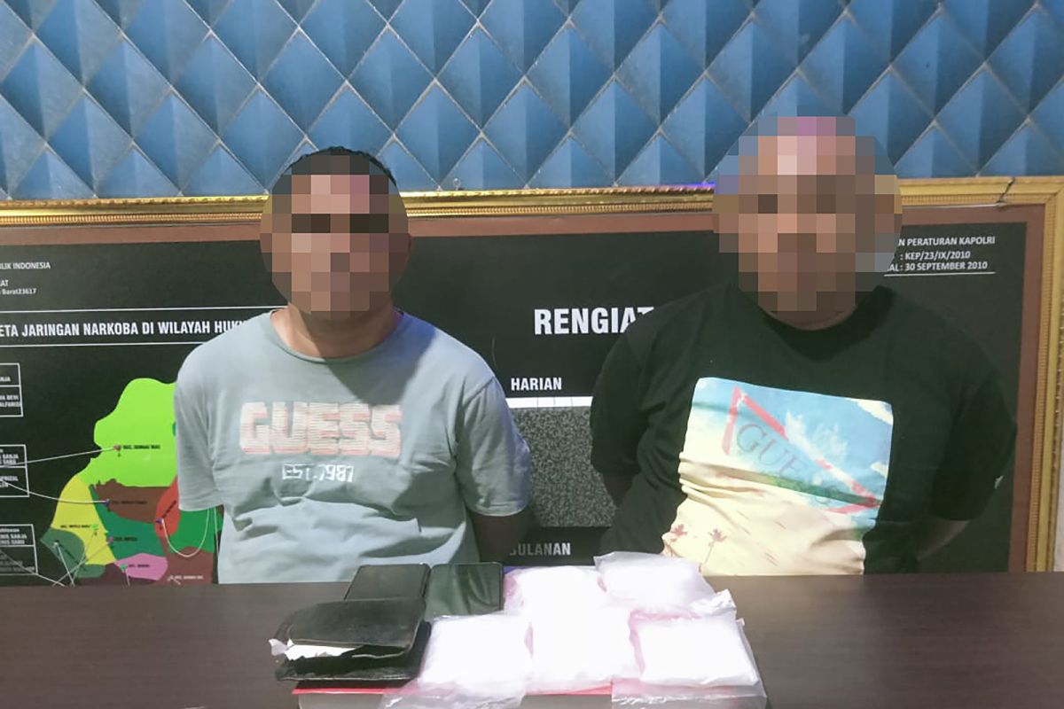 Polres Aceh Barat tangkap pengedar 1/2 Kg Sabu asal Bireuen