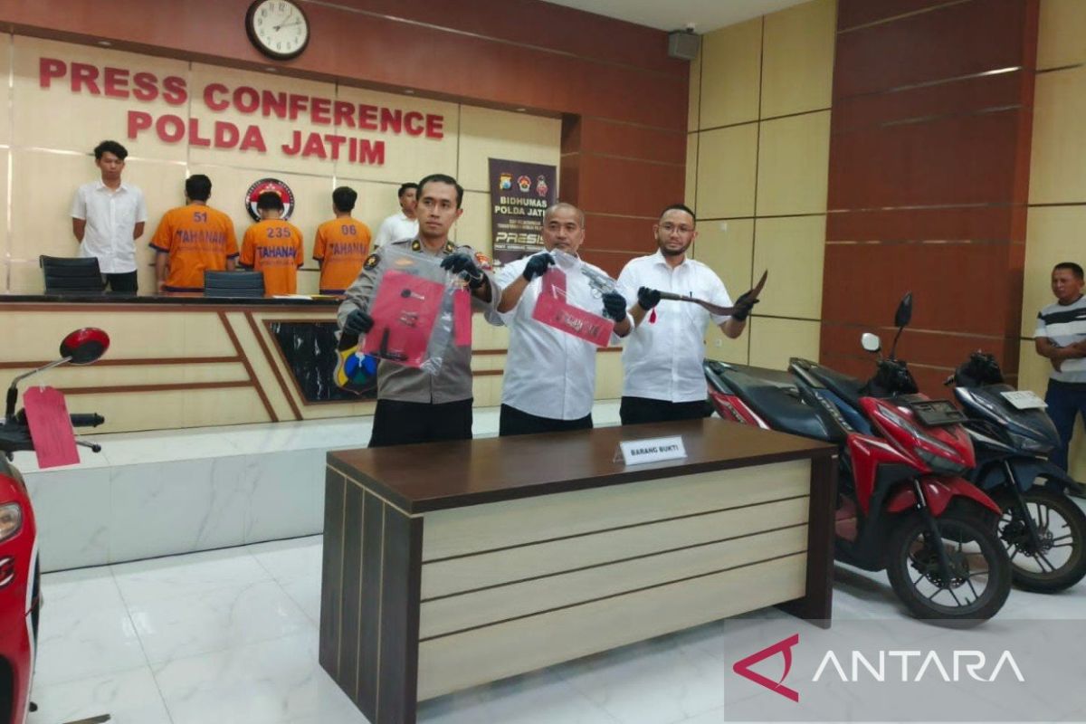 Polisi bekuk komplotan curanmor ancam korban dengan senjata api
