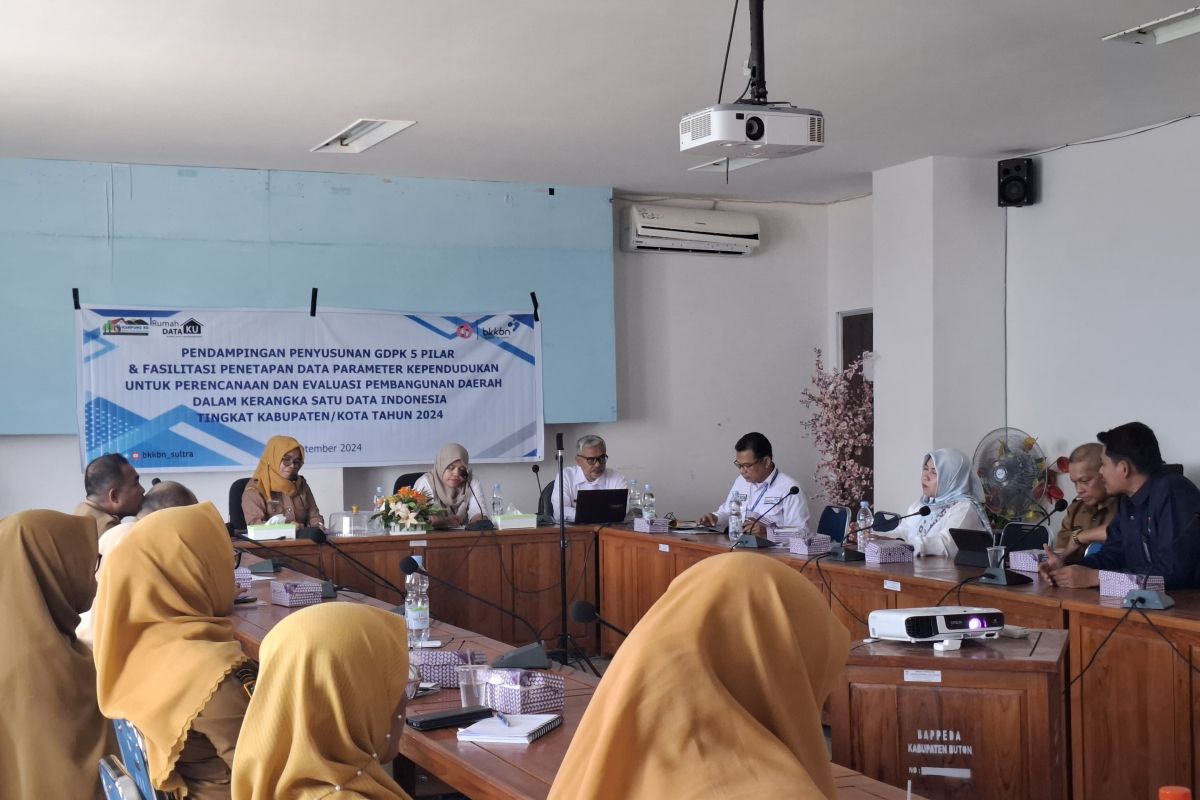 BKKBN Sultra gelar penyusunan pembangunan lima pilar di Buton