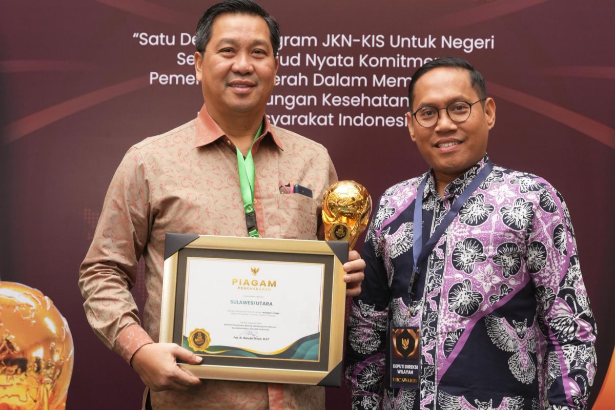 Seluruh kabupaten dan kota di Sulut raih predikat UHC
