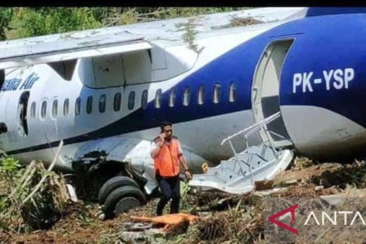 Kemenhub sebut pesawat Trigana Air gagal lepas landas di Bandara Serui Papua