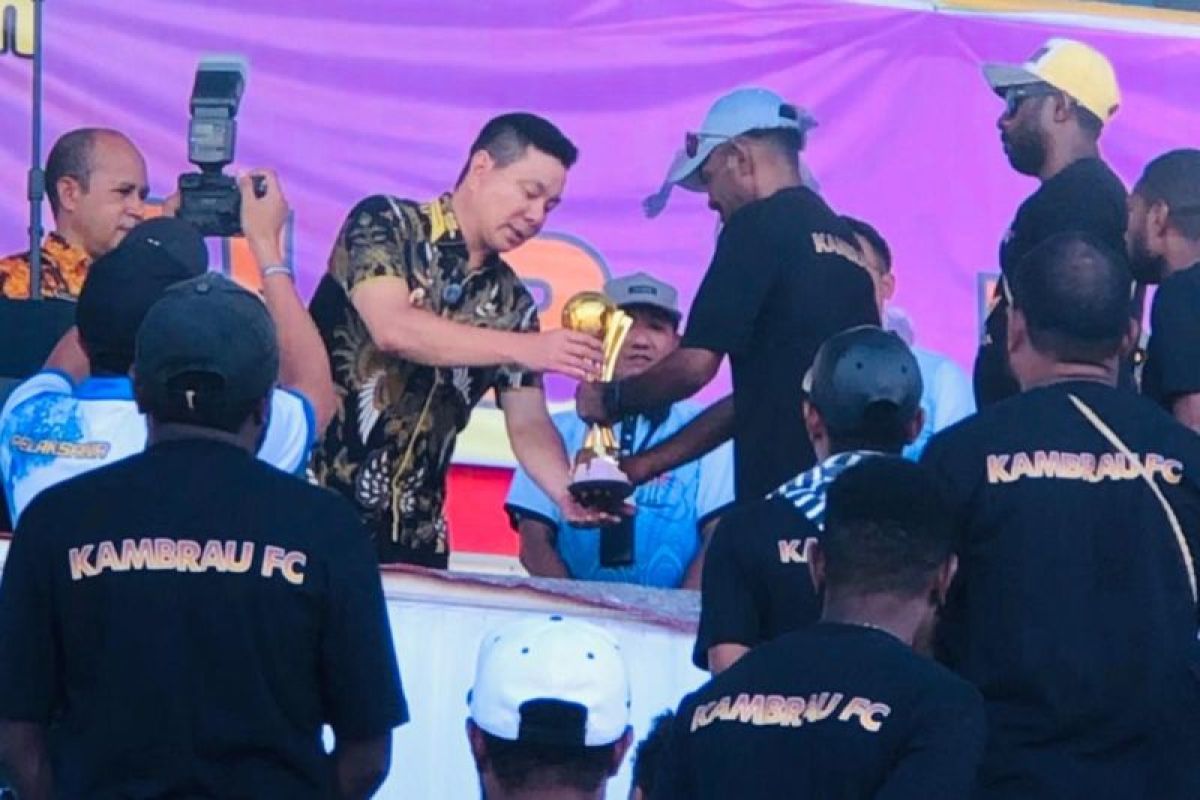 Kaimana cari bibit pesepak bola melalui turnamen Bupati Cup II