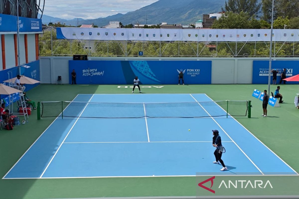 PON 2024 - Tim tenis putri Sulsel taklukan Sumut, 3-0