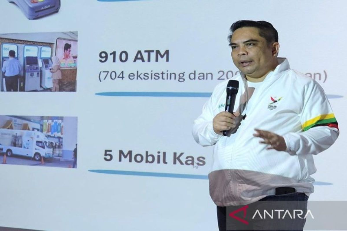 BSI optimalkan seluruh layanan guna kelancaran transaksi finansial PON 2024