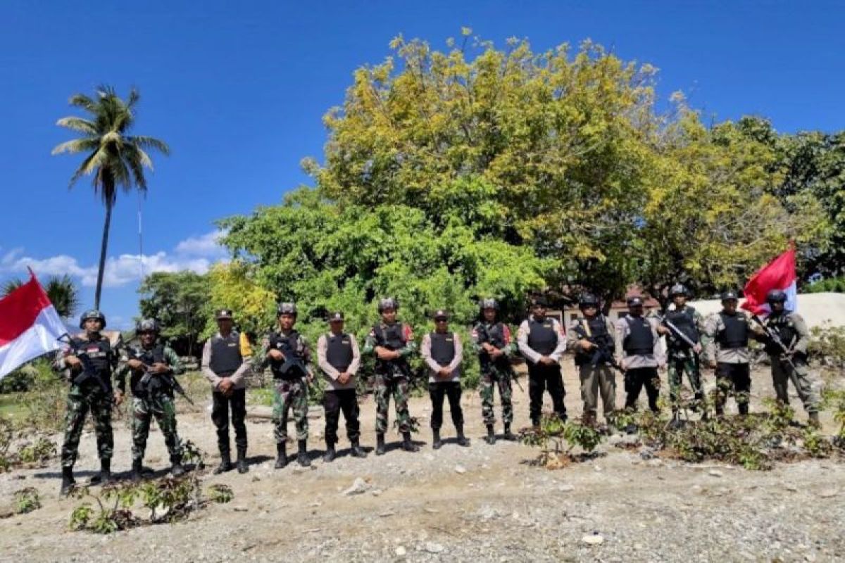 TNI - Polri gelar patroli bersama di perbatasan RI-Timor Leste