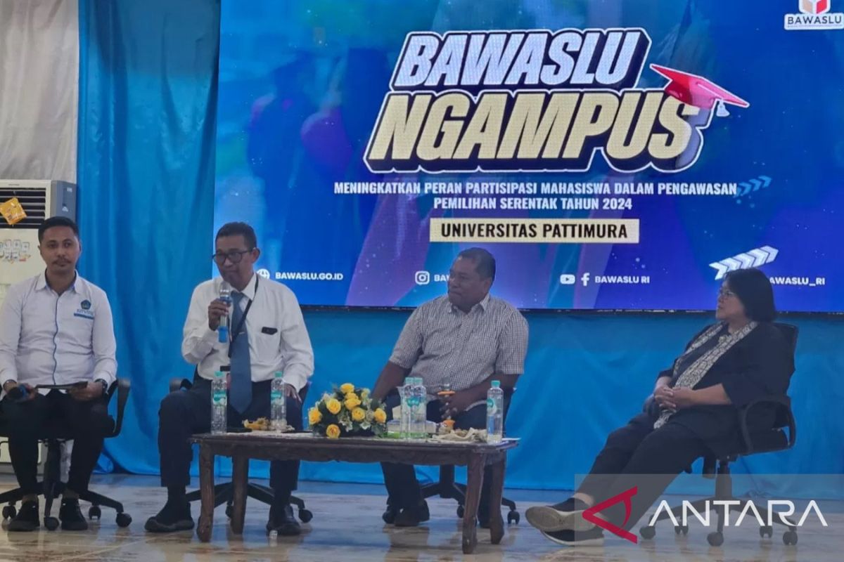 Unpatti Ambon gandeng Bawaslu edukasi mahasiswa kawal Pilkada 2024