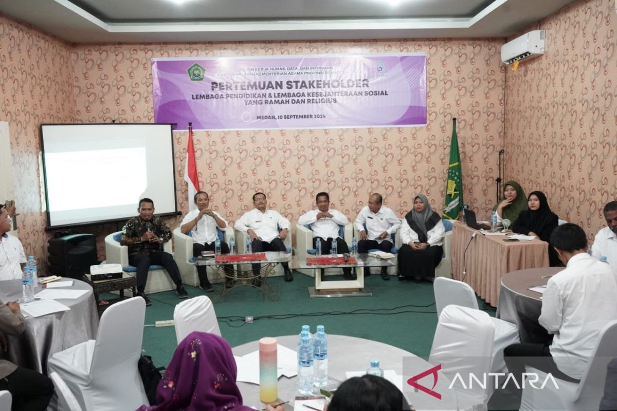 Kemenag  beri layanan keagamaan di lembaga pendidikan di Sumut