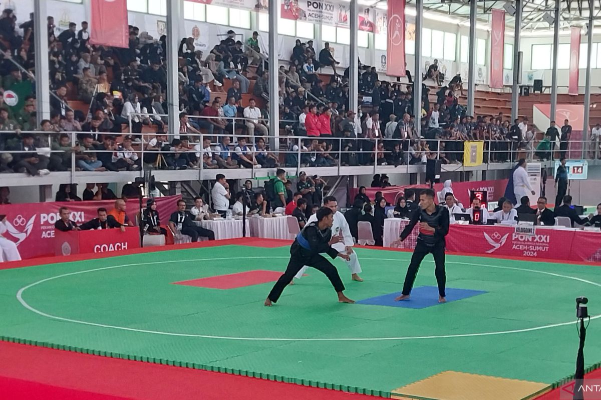 olympus slot Sebanyak 264 atlet pencak silat bersaing rebut 22 emas PON Aceh-Sumut