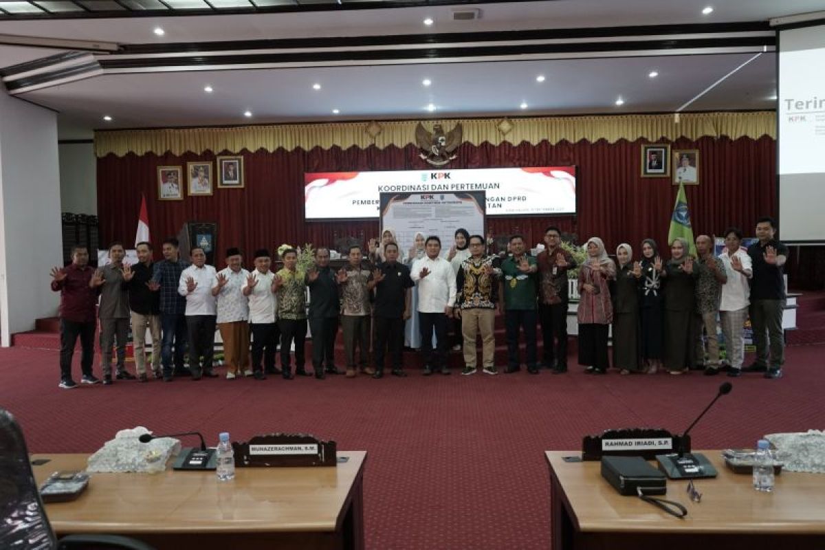 DPRD HSS-KPK RI koordinasi mendukung pemberantasan korupsi