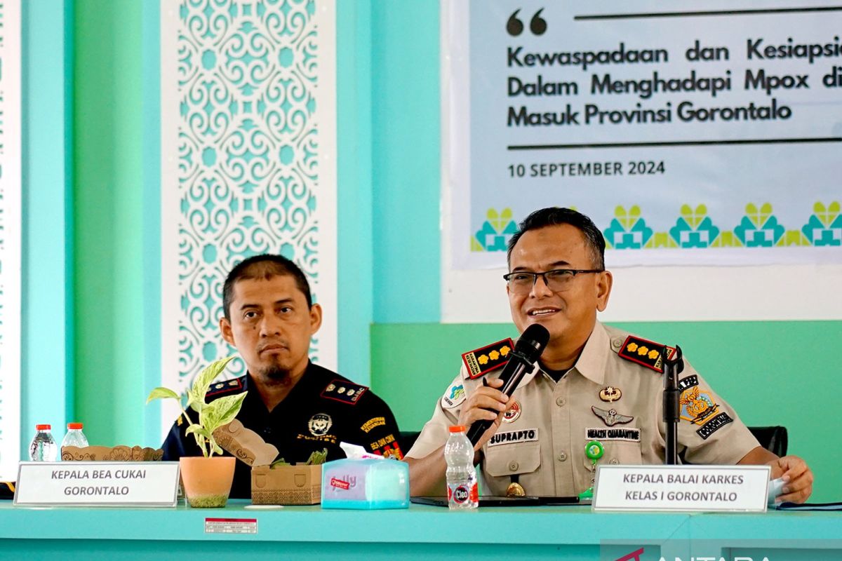 Gorontalo tingkatkan kewaspadaan masuknya Mpox di pintu masuk provinsi