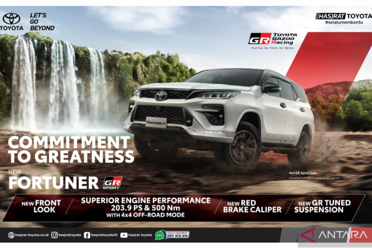 Toyota berikan refreshment pada eksterior dan interior New Fortuner