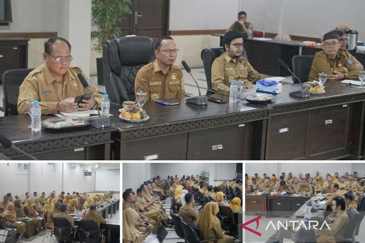 Bupati Bangka Tengah minta dipercepat penyerapan anggaran