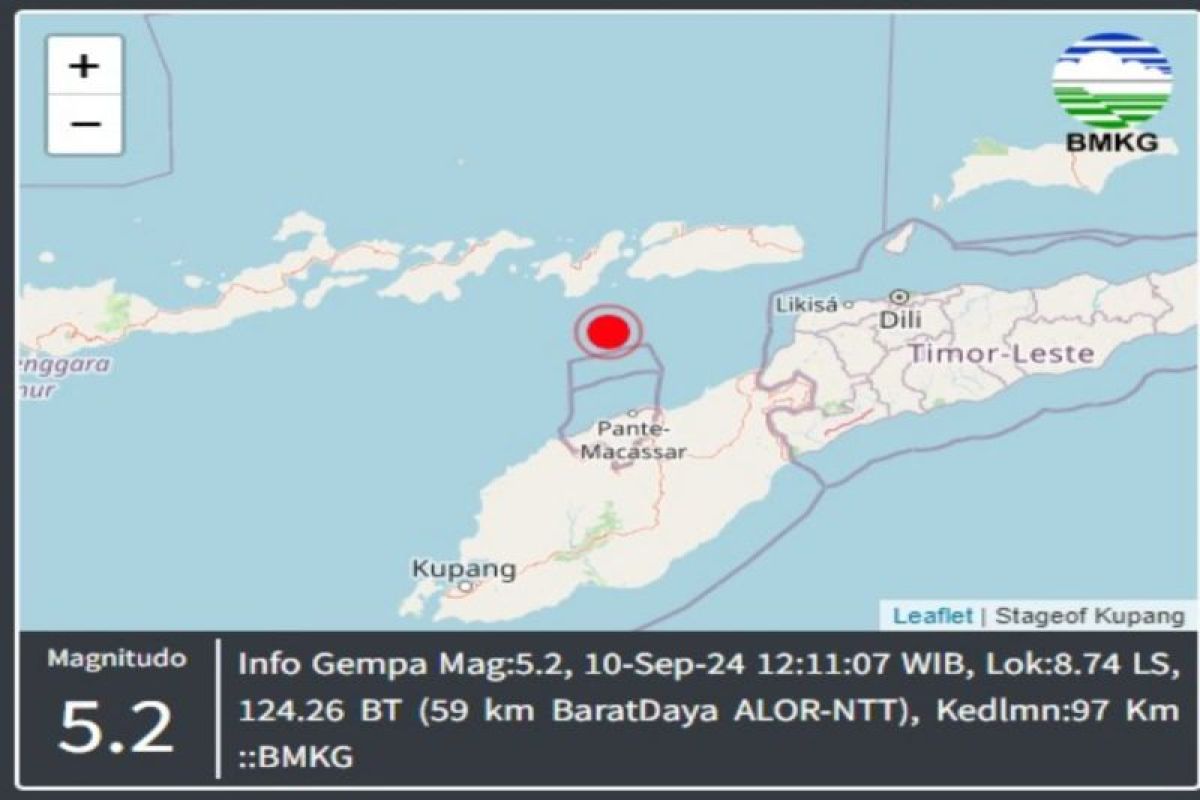 BMKG: Gempa tektonik Alor akibat adanya zona tumbukan