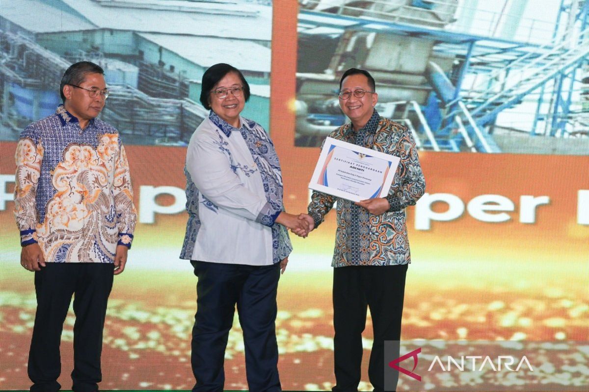 Komitmen standarisasi lingkungan, IKPP Perawang raih penghargaan Adi Niti 2024