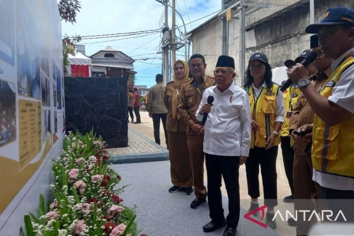 Wapres resmikan Pasar Toboali sebagai pasar rakyat termegah di Babel