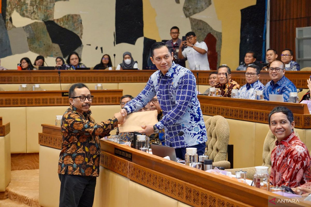 Komisi II DPR RI setujui pagu anggaran Kementerian ATR/BPN tahun 2025 Rp6,4 triliun