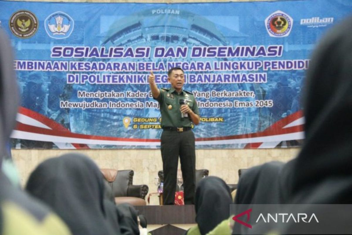 Kemenhan beri semangat bela negara kepada ribuan mahasiswa Poliban