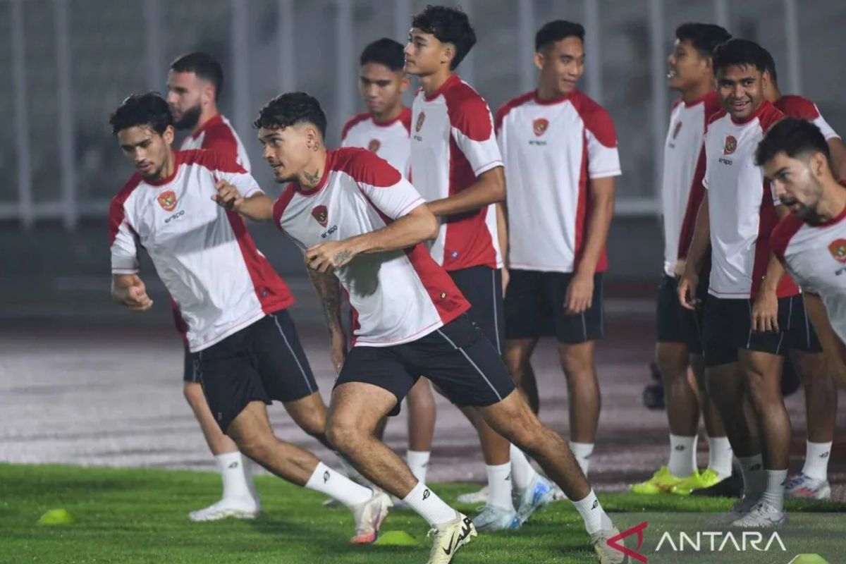 Prakiraan susunan pemain Indonesia vs Australia di Stadion GBK Jakarta