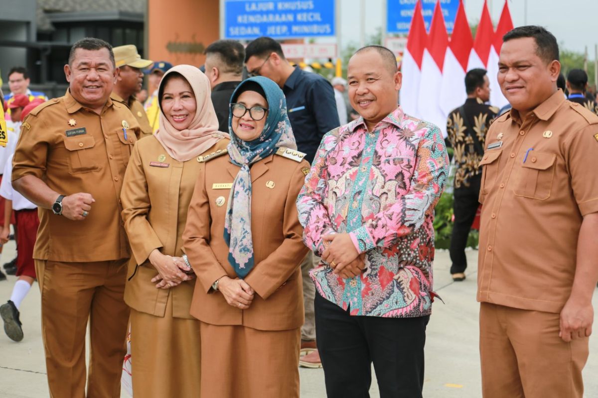 Peresmian di pintu Tol Sinaksak, Wali Kota Pematangsiantar ucap ini