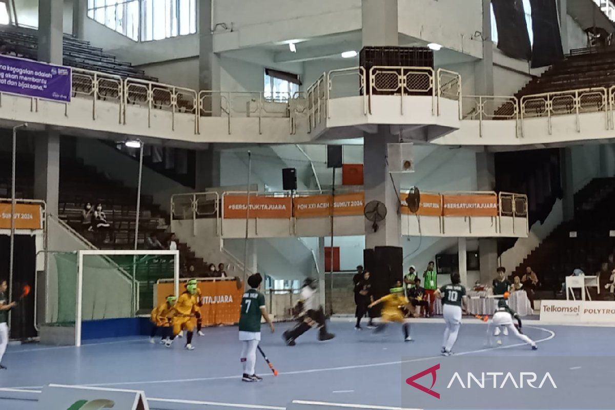 Hoki indoor putri Sumut gagal raih perunggu usai kalah 0-5 dari Jatim