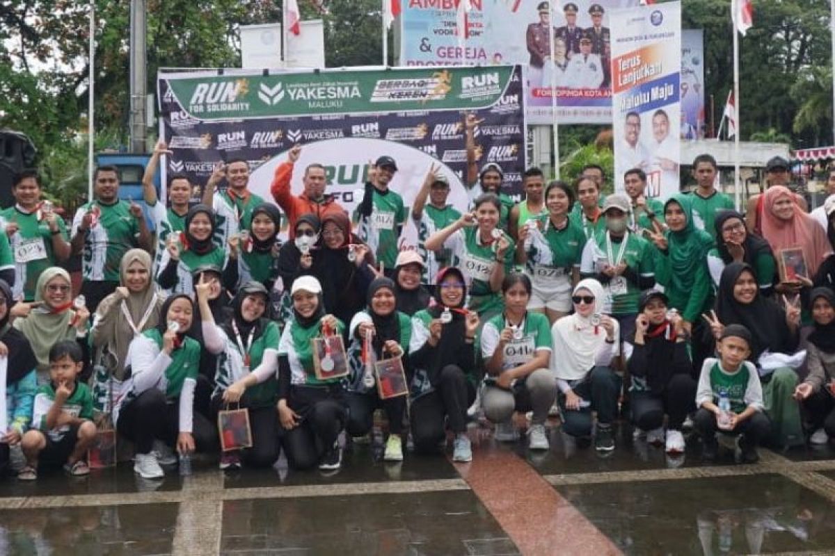 172 pelari meriahkan Run for Solidarity Yakesmas Maluku