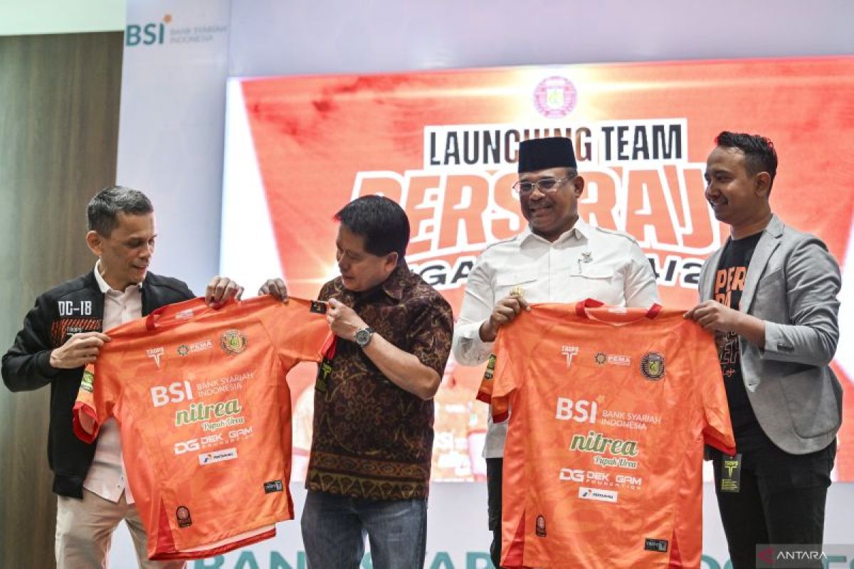 Resmi sponsori Persiraja, BSI harap Laskar Rencong bisa promosi ke Liga 1 musim depan