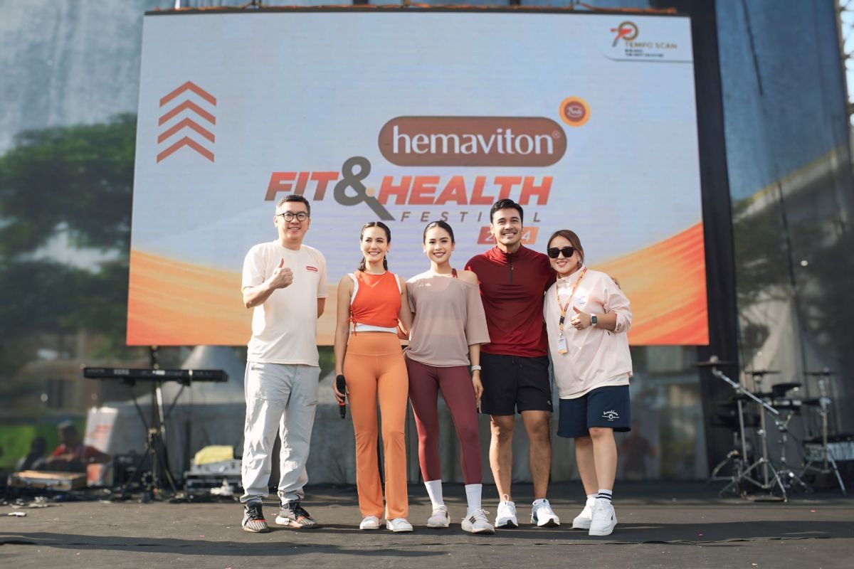 Hemaviton Fit & Health Festival 2024 menginspirasi masyarakat Bandung