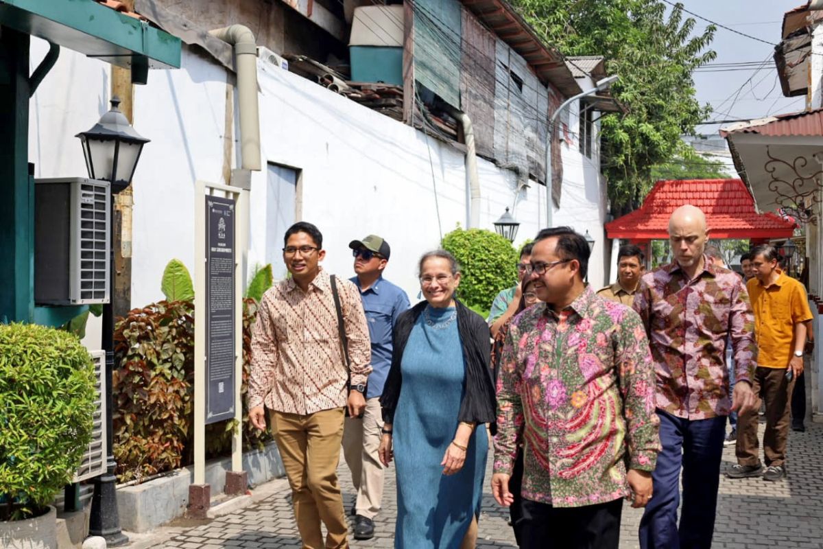 Pemkot Surabaya kenalkan Rumah Lahir Bung Karno dan H.O.S Tjokroaminoto ke Dubes AS