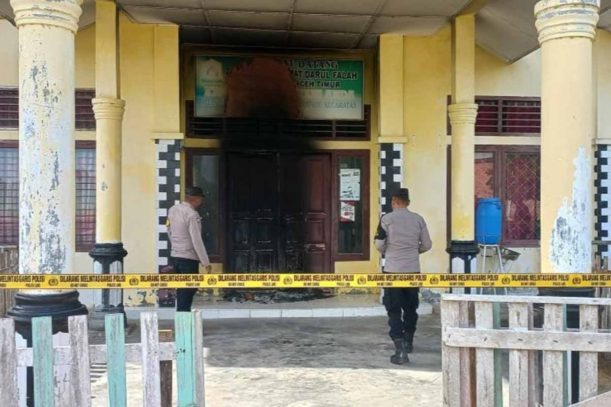 Kantor camat di Aceh Timur dibakar OTK