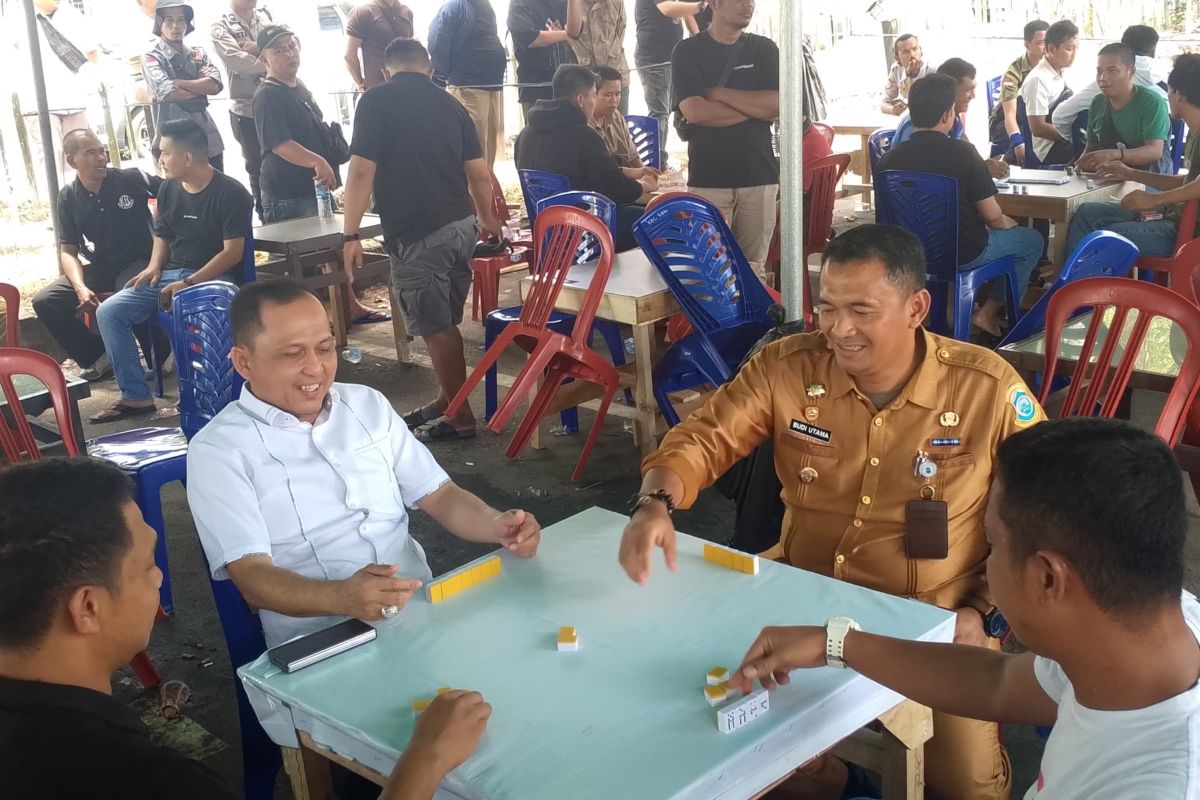 Pj Wali Kota turut meramaikan turnamen gaple HUT Ke-267 Kota Pangkalpinang