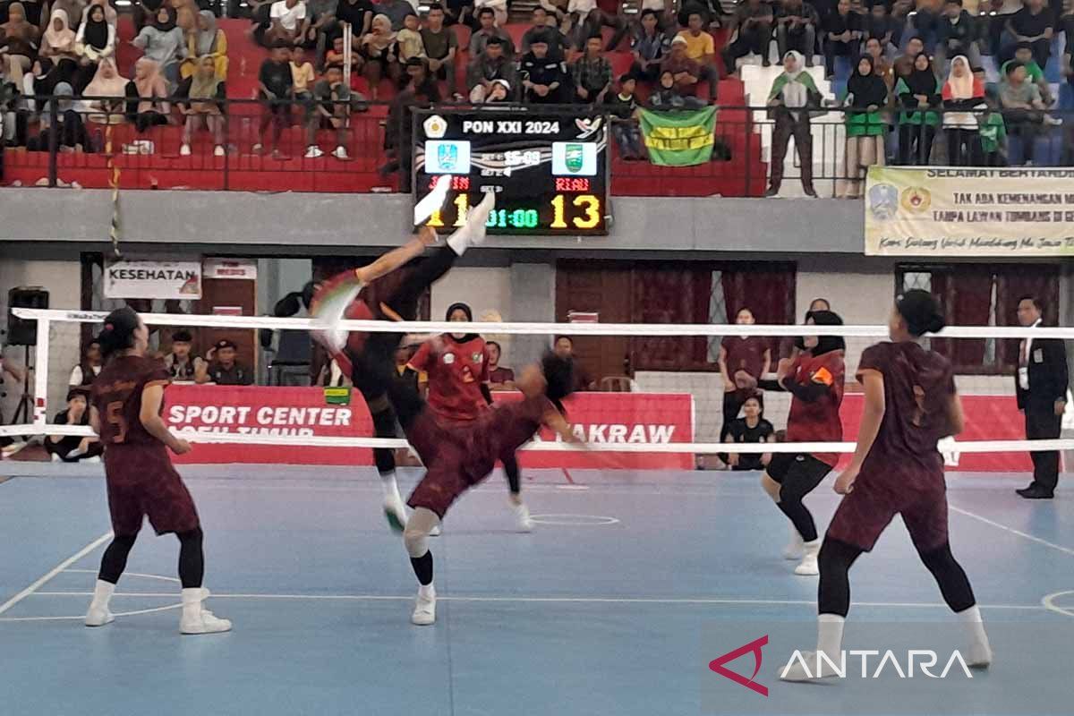 Jatim tantang Sulsel di final nomor tim regu putri sepak takraw