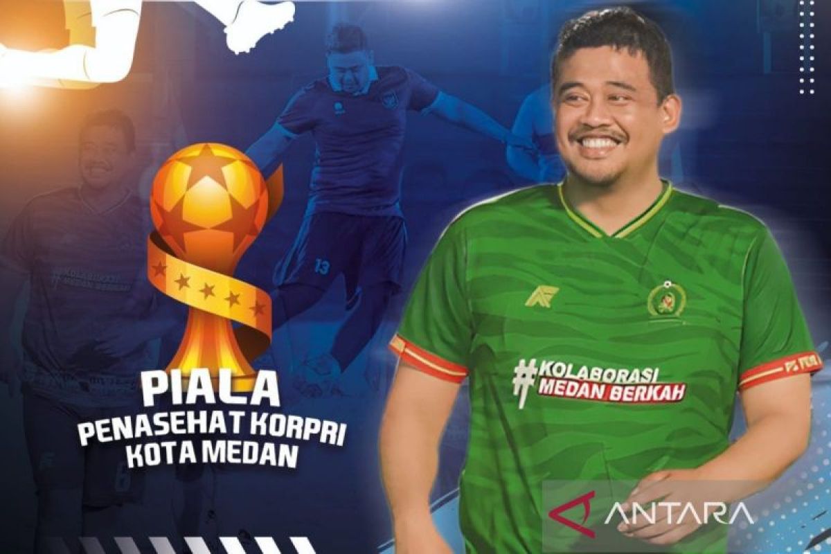 28 tim ikuti turnamen sepak  bola Korpri ASN Sumatera Utara 2024