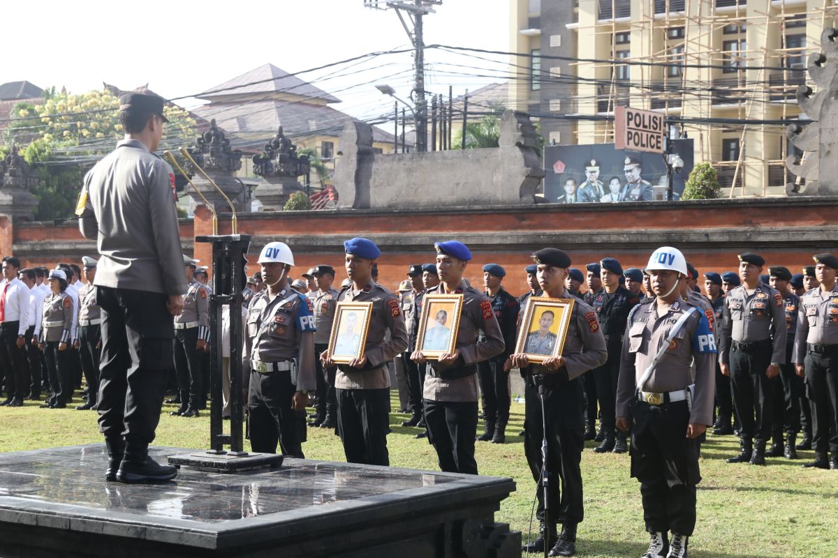 Kapolda Bali berhentikan tidak hormat sembilan anggota terlibat tindak pidana